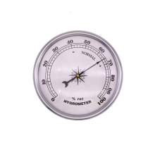 Good Quality 90mm Silver Hygrometer